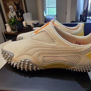 PUMA UR Mostro Communication 401719-02 Warm White Light Straw Men's Size 10 NEW